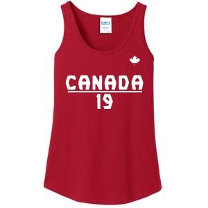 Team Canada 2022 World Cup Alphonso Davies Ladies Essential Tank