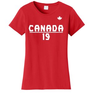 Team Canada 2022 World Cup Alphonso Davies Women's T-Shirt