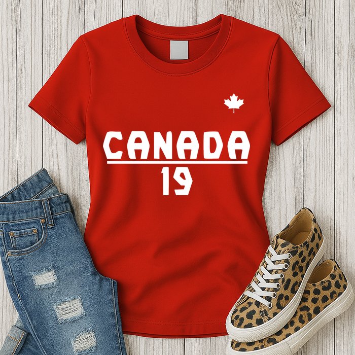 Team Canada 2022 World Cup Alphonso Davies Womens T-Shirt