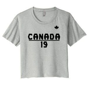 Team Canada 2022 World Cup Alphonso Davies Women's Crop Top Tee