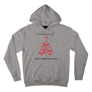 Trump Christmas 2024 Tall Hoodie