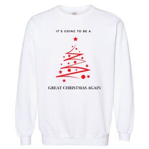 Trump Christmas 2024 Garment-Dyed Sweatshirt