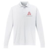 Trump Christmas 2024 Performance Long Sleeve Polo