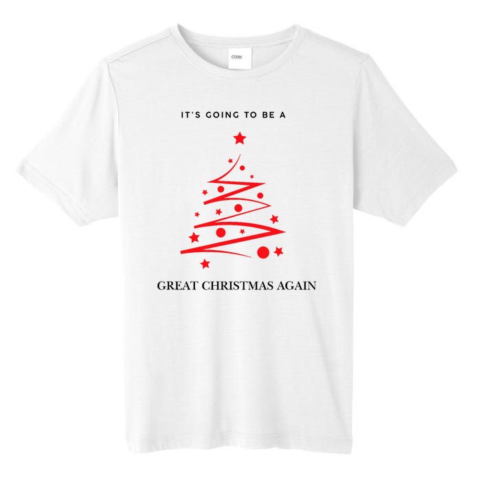 Trump Christmas 2024 Tall Fusion ChromaSoft Performance T-Shirt