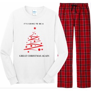 Trump Christmas 2024 Long Sleeve Pajama Set