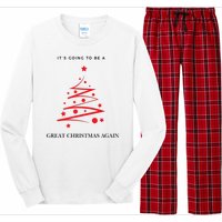 Trump Christmas 2024 Long Sleeve Pajama Set