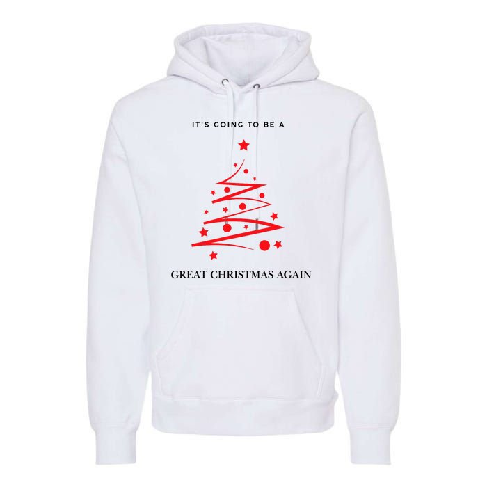 Trump Christmas 2024 Premium Hoodie