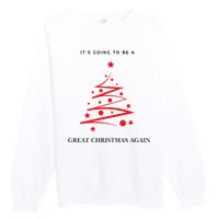 Trump Christmas 2024 Premium Crewneck Sweatshirt