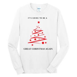 Trump Christmas 2024 Tall Long Sleeve T-Shirt