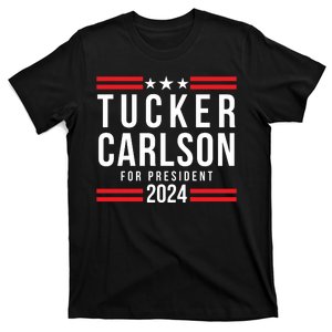 Tucker Carlson 2024 President Elect Tucker Carlson 24 T-Shirt