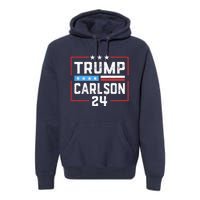 Trump Carlson 2024 Pro America Premium Hoodie