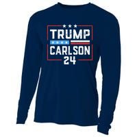 Trump Carlson 2024 Pro America Cooling Performance Long Sleeve Crew