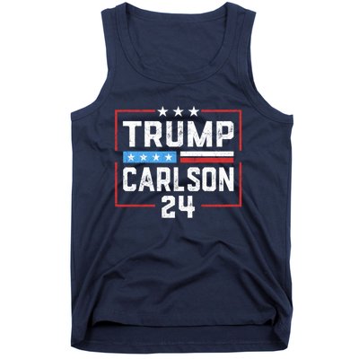 Trump Carlson 2024 Pro America Tank Top