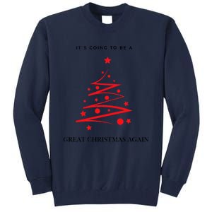 Trump Christmas 2024 Tall Sweatshirt