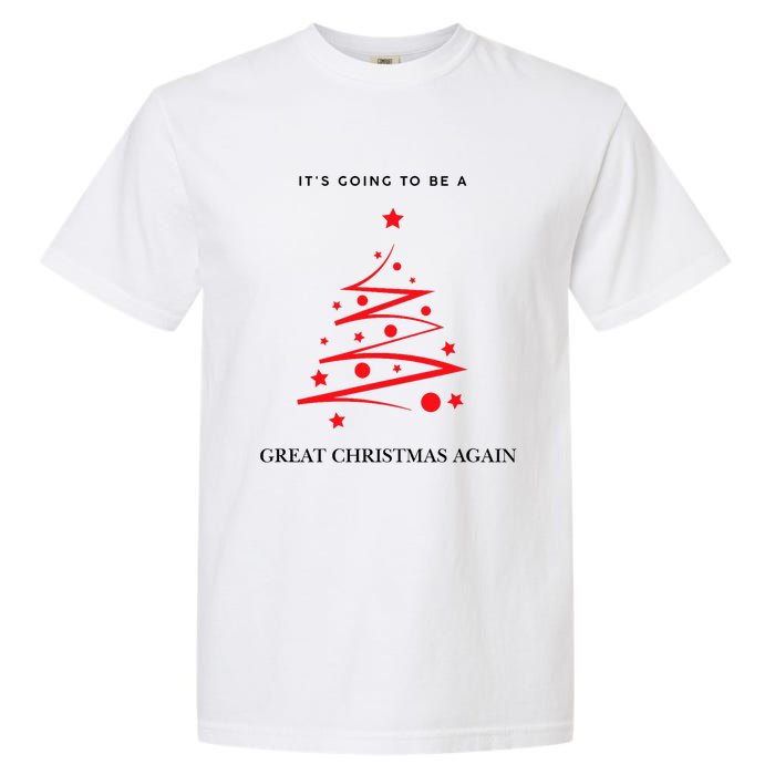 Trump Christmas 2024 Garment-Dyed Heavyweight T-Shirt