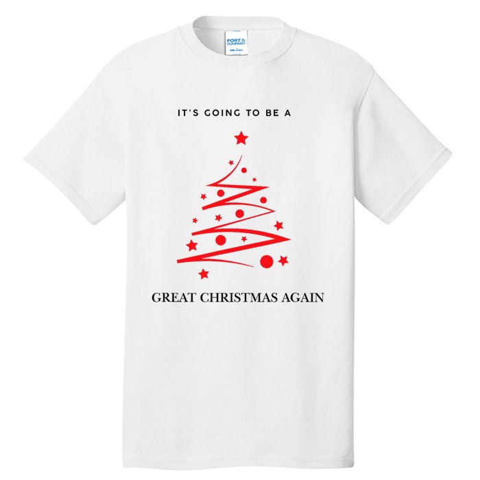 Trump Christmas 2024 Tall T-Shirt