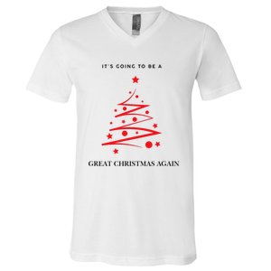 Trump Christmas 2024 V-Neck T-Shirt