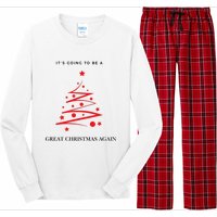 Trump Christmas 2024 Long Sleeve Pajama Set