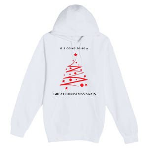 Trump Christmas 2024 Premium Pullover Hoodie