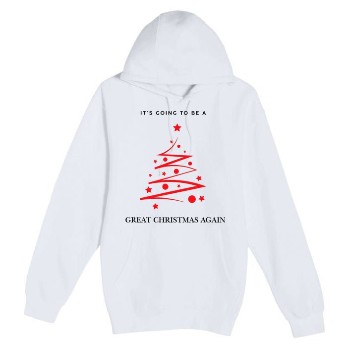 Trump Christmas 2024 Premium Pullover Hoodie