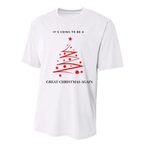 Trump Christmas 2024 Performance Sprint T-Shirt