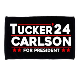 Tucker Carlson 2024 For President Microfiber Hand Towel