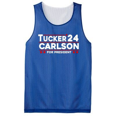 Tucker Carlson 2024 For President Mesh Reversible Basketball Jersey Tank