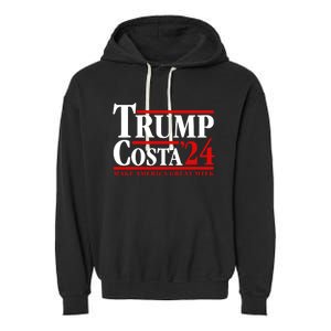 Trump Costa 24 Make America Great Mtfk Garment-Dyed Fleece Hoodie