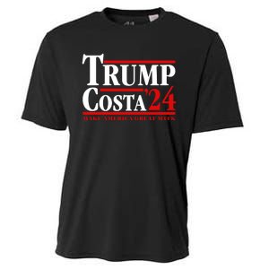 Trump Costa 24 Make America Great Mtfk Cooling Performance Crew T-Shirt