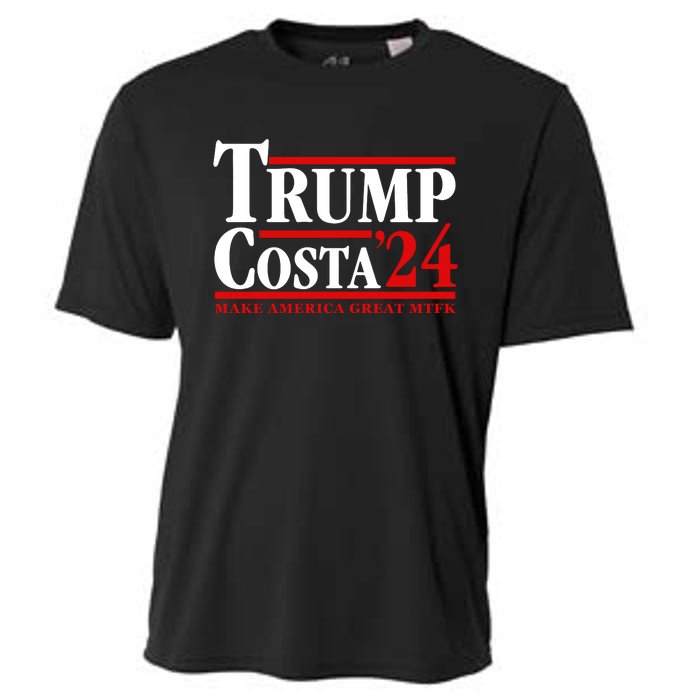 Trump Costa 24 Make America Great Mtfk Cooling Performance Crew T-Shirt