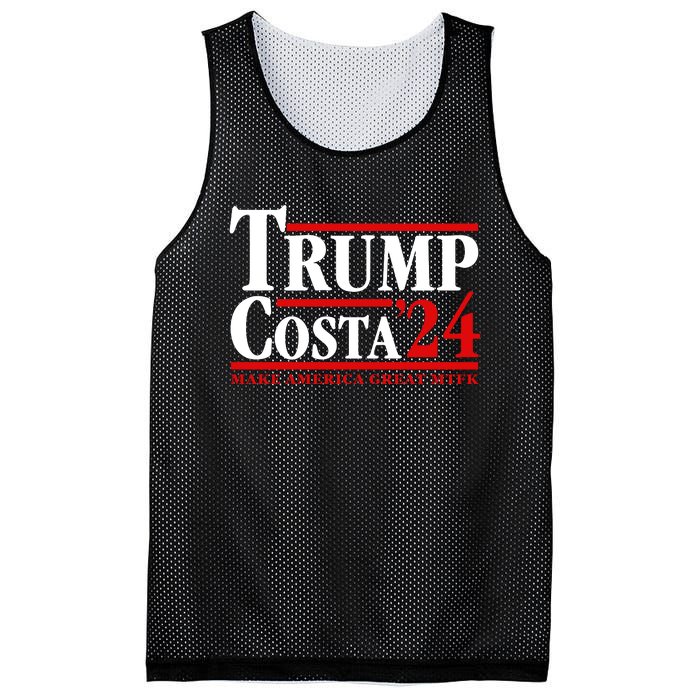 Trump Costa 24 Make America Great Mtfk Mesh Reversible Basketball Jersey Tank