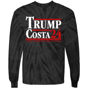 Trump Costa 24 Make America Great Mtfk Tie-Dye Long Sleeve Shirt