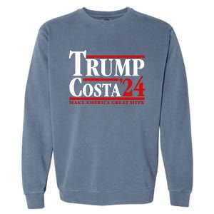 Trump Costa 24 Make America Great Mtfk Garment-Dyed Sweatshirt