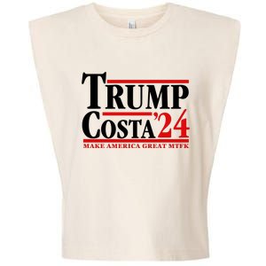 Trump Costa 24 Make America Great Mtfk Garment-Dyed Women's Muscle Tee