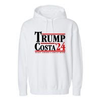 Trump Costa 24 Make America Great Mtfk Garment-Dyed Fleece Hoodie