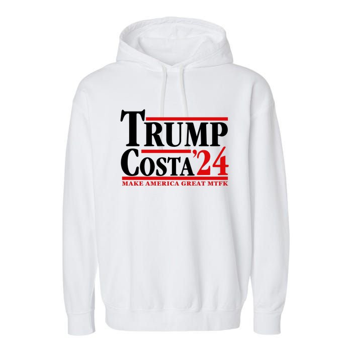 Trump Costa 24 Make America Great Mtfk Garment-Dyed Fleece Hoodie