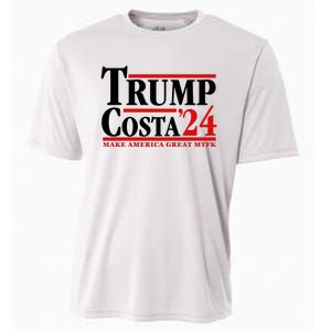 Trump Costa 24 Make America Great Mtfk Cooling Performance Crew T-Shirt