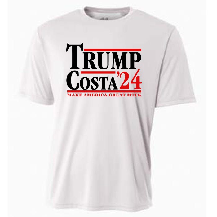 Trump Costa 24 Make America Great Mtfk Cooling Performance Crew T-Shirt