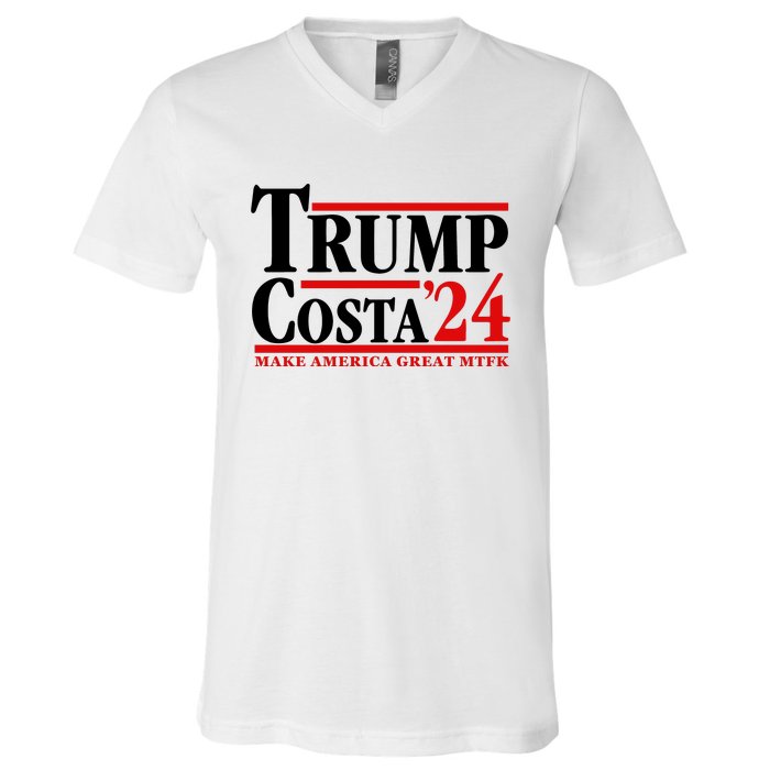 Trump Costa 24 Make America Great Mtfk V-Neck T-Shirt