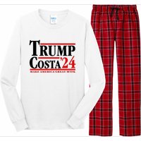 Trump Costa 24 Make America Great Mtfk Long Sleeve Pajama Set