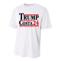 Trump Costa 24 Make America Great Mtfk Performance Sprint T-Shirt