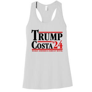 Trump Costa 24 Make America Great Mtfk Women's Racerback Tank