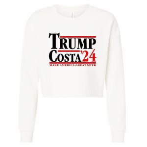 Trump Costa 24 Make America Great Mtfk Cropped Pullover Crew