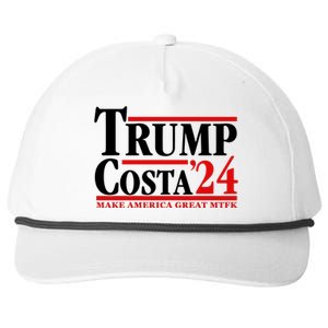 Trump Costa 24 Make America Great Mtfk Snapback Five-Panel Rope Hat