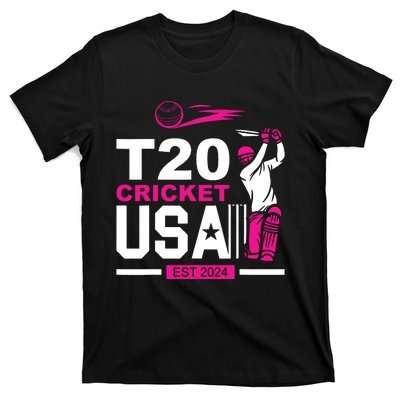 T20 Cricket 2024 Usa Cricket Fans T-Shirt