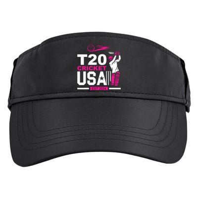 T20 Cricket 2024 Usa Cricket Fans Adult Drive Performance Visor