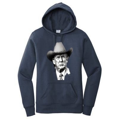 Trump Cowboy 2024 Women's Pullover Hoodie