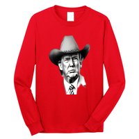 Trump Cowboy 2024 Long Sleeve Shirt