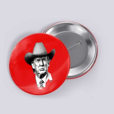 Trump Cowboy 2024 Button