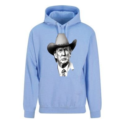 Trump Cowboy 2024 Unisex Surf Hoodie